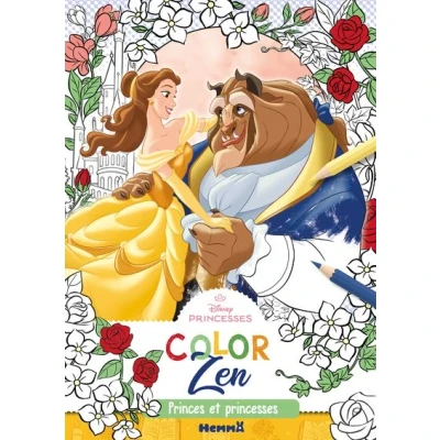 Image de Disney princesses Color Zen Princes et