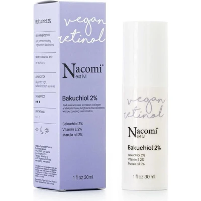 Afbeelding van Nacomi Vegan Retinol Bakuchiol Serum 2% 30ml.