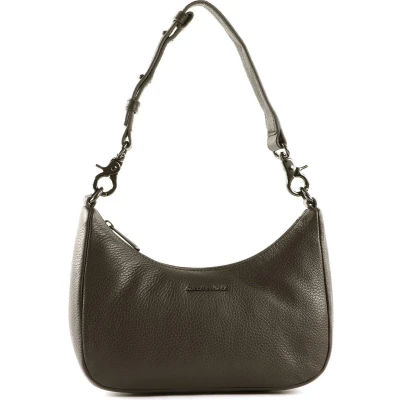 Afbeelding van MANDARINA DUCK Leren Schoudertas Mellow Leather Shoulderbag Mole Donkerbruin