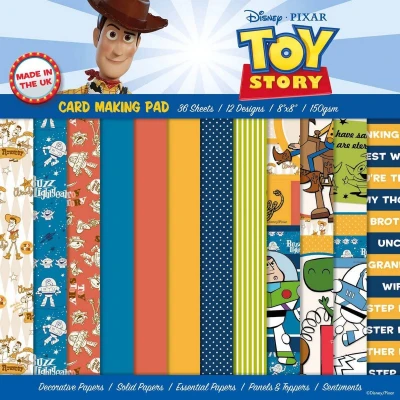 Afbeelding van Toy Story Card Making 8x8 Pad