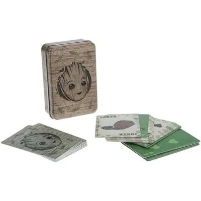 Afbeelding van Paladone Products Guardians Of The Galaxy Groot Speelkaarten Multicolours
