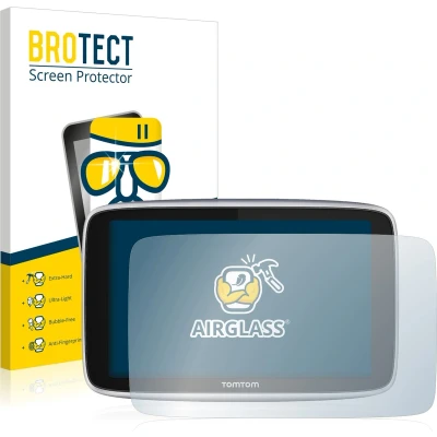 Afbeelding van BROTECT Screenprotector voor TomTom GO Premium X / (6&quot;) Folie Beschermfolie Beschermglas transparant