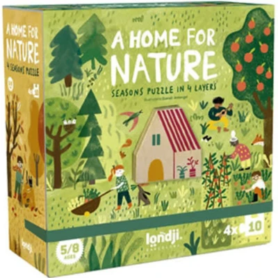 Afbeelding van Londji puzzel seizoenen a home for nature