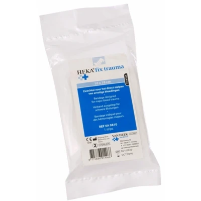 Afbeelding van HEKA fix traumazwachtel 10 x 18 cm steriel