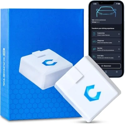 Afbeelding van Carista Bluetooth OBD2 speler en app: diagnostiek, aanpassingen, serviceprocedures live gegevens voor uw VW, Audi, Seat, Skoda, Nissan, Infiniti, Toyota, Lexus, BMW, Mini.