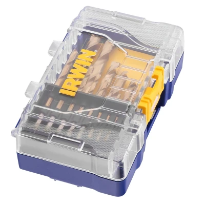Afbeelding van IRWIN HSS Metaalboren 135 Titanium, 15PCS Set: 1,5 tot 10,0mm
