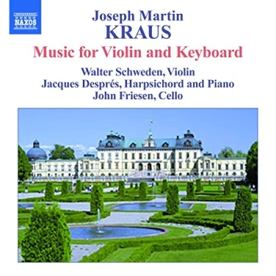 Afbeelding van Walter Schweden, Jacques Després, John Friesen Kraus: Music For Violin And Keyboard (2 CD)