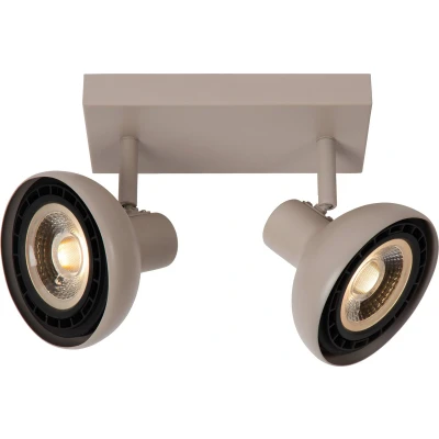 Afbeelding van Lucide SENSAS Plafondspot 2xES111 Beige