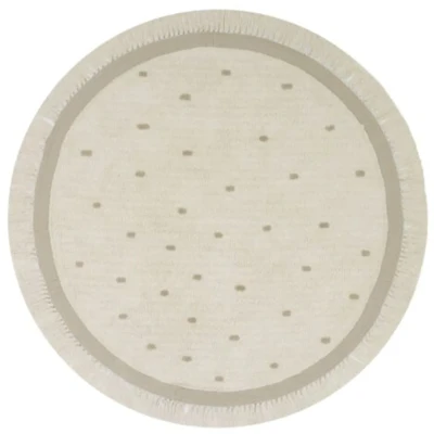 Afbeelding van Tapis petit vloerkleed puck dots Ø 130 cm