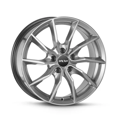Afbeelding van OXXO 5 gat 18duim 114.3mm lichtmetalen Velg TURBA zilver ADV11 851840 TS3 07
