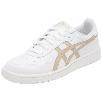 Afbeelding van Asics Sportstyle Japan Unisex Sneakers laag, Maat: 38, White/feather grey Imitatieleer/ textiel