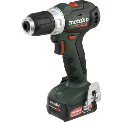Afbeelding van Metabo PowerMaxx BS 12 BL 601044500 Accu schroefboormachine V 2 Ah Li ion Incl. accus, lader, Brushless