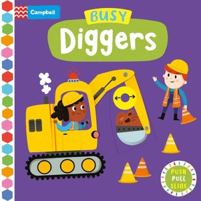 Afbeelding van Campbell Busy Books46 Diggers