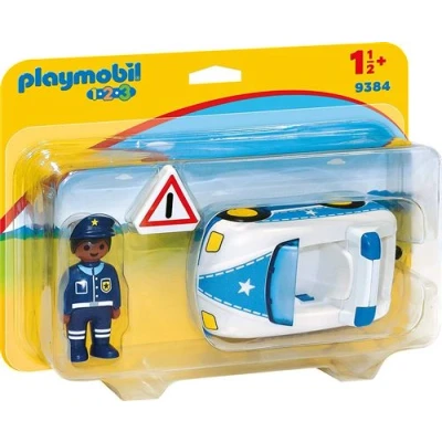 Image de Playmobil 1.2.3 9384 Voiture de Police