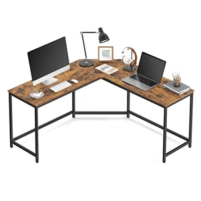 Afbeelding van CALICOSY Hoekbureau in Industriële Stijl L149 x P149 cm