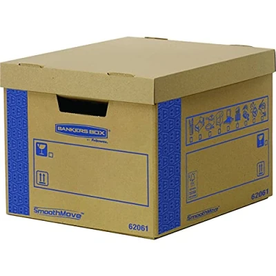 Afbeelding van Fellowes Smoothmove Verhuisdoos Standaard 47.5L (FSC) 5 stuks