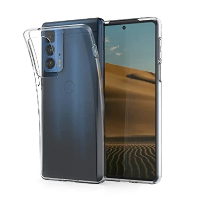 Afbeelding van kwmobile hoesje geschikt voor Motorola Edge 20 Pro backcover smartphone transparant