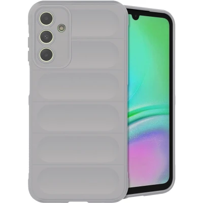 Afbeelding van iMoshion Hoesje Geschikt voor Samsung Galaxy A15 (4G) / (5G) Siliconen EasyGrip Backcover Grijs