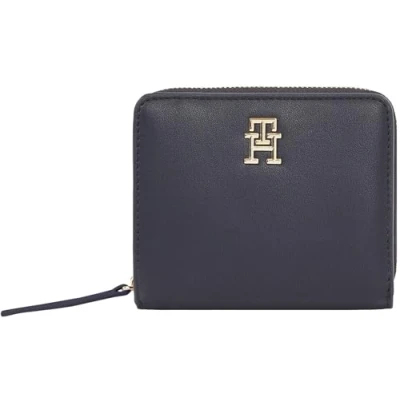 Afbeelding van Tommy Hilfiger Logotape Portemonnee, Dames, Maat: One Size, Blue