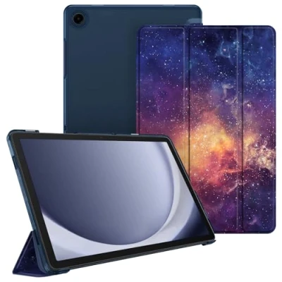 Afbeelding van Fintie Ultradunne beschermhoes voor Samsung Galaxy Tab A9 Plus 11 inch 2023, doorschijnende achterkant met automatische slaap/waakfunctie A9+ tablet, SM X210/X216/X218,