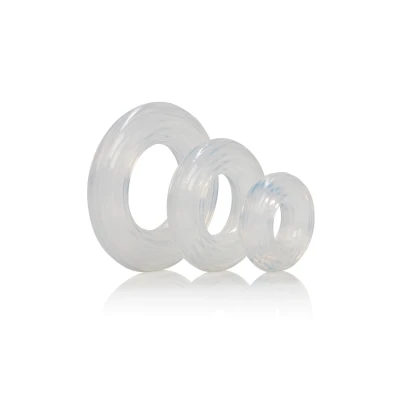 Afbeelding van CalExotics Premium Silicone Ring Set Rings Transparant