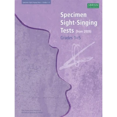 Afbeelding van Specimen Sight Singing Tests, Grades 1 5