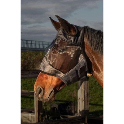 Afbeelding van Harry&#039;s Horse Vliegenmasker Flyshield Zonder Oren XS