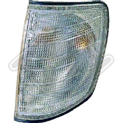 Afbeelding van DIEDERICHS 1612073 Knipperlichten Wit Links MERCEDES BENZ: E Class Saloon, W124 Coupe