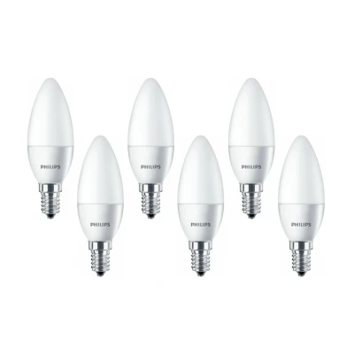 Afbeelding van Philips CorePro E14 LED Lamp 2.8 25W Warm Wit 6 Pack 8720211273896