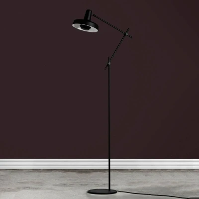 Afbeelding van GRUPA Arigato vloerlamp, driedelige arm, zwart