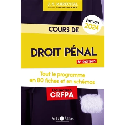 Image de Cours de droit pénal 2024 2025