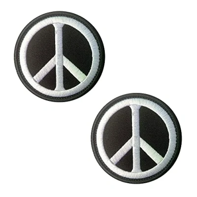 Afbeelding van Liefde Friede patches met klittenbandsluiting, militaire klittenband voor Airsoft Cosplay Paintball tactische kleding rugzak uniform vest