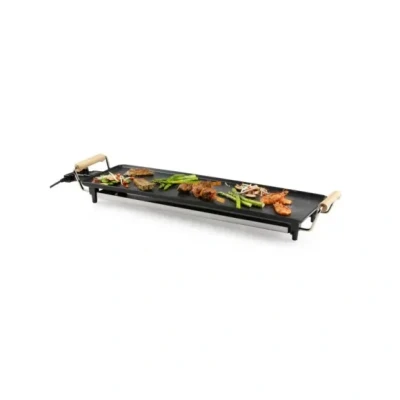Afbeelding van DOMO DO8312TP Teppanyaki XL &#039;Family&#039; 70 cm 1800 W houtlook