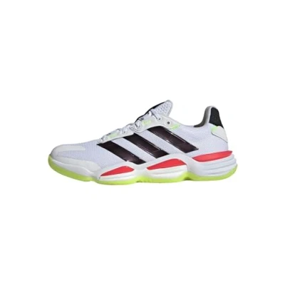 Afbeelding van adidas Stabil 16 Indoor Schoenen Heren, Ftwr White Aurora Met Pruim