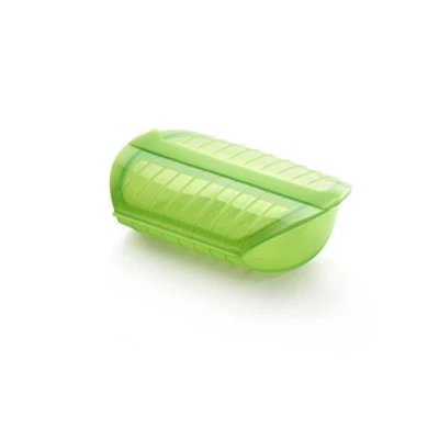 Afbeelding van Lékué Stomer Voor Magnetron 3 4 Personen Uit Silicone Groen