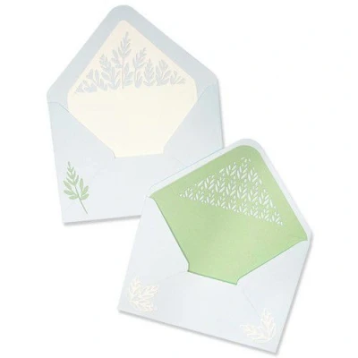 Afbeelding van Sizzix Thinlits Dies Botanic Envelope Liners 8pk 665821 Jennifer Ogborn (01 22)