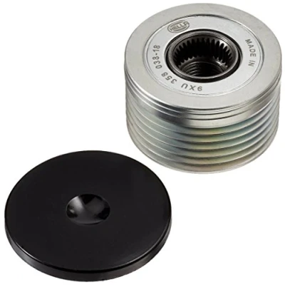 Afbeelding van HELLA 9XU 358 038 181 Dynamovrijloop 36,2 Met kap FIAT: Grande Punto Hatchback, PEUGEOT: 206 Hatchback