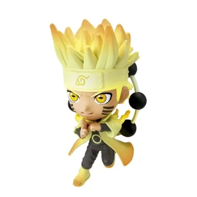 Afbeelding van Chibi Masters Bandai Naruto Uzumaki Anime Figure 8 cm Merch Toy in Action Pose Minifiguur vensterdoos verzamelfiguren zijn uitstekend