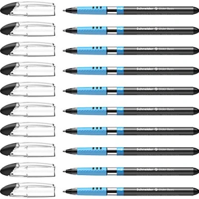 Afbeelding van Rollerpen Schneider Slider extra breed 0.6mm zwart