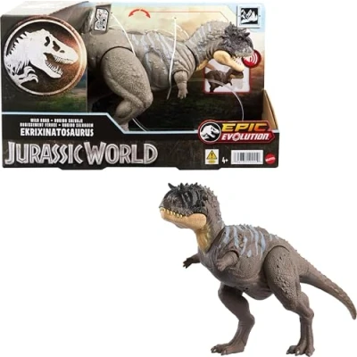 Image de Jurassic World Ekrixinatosaurus Rugissement Féroce Figurine Articulée Htk70