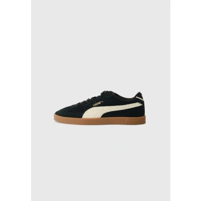 Afbeelding van Puma Club II Era, suède, uniseks, Zwarte Alpine sneeuwgum, 39 EU