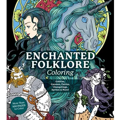 Afbeelding van Chartwell Coloring Books Enchanted Folklore