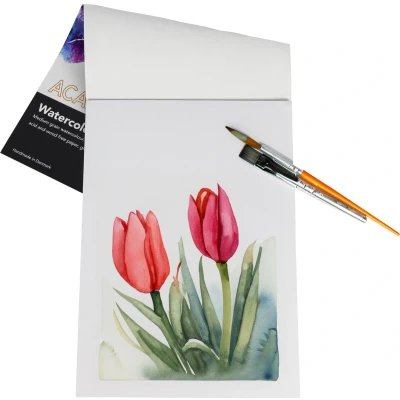 Afbeelding van Academy Series Aquarelpapier A5 180g/m2 20 vellen PK5304 Wit