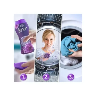 Afbeelding van 2+2 gratis: Lenor In Wash Geurbooster Amethist en Bloemen 16 wasbeurten 224 gr