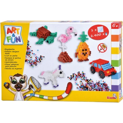Afbeelding van Simba Art &amp; Fun Strijkkralen 3D Set