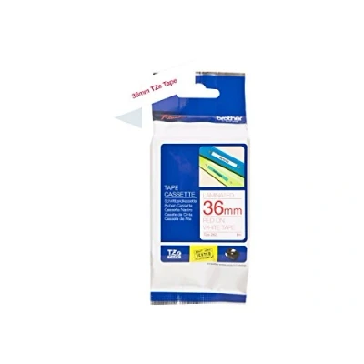 Afbeelding van Brother TZe 262 Tape Rood op wit (36 mm)