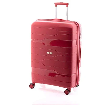 Afbeelding van Gladiator 4 Rollen 77 CM MIT Dehnfalte Trolley, Maat: One Size, Crimson red