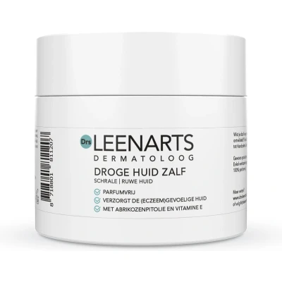 Afbeelding van Drs Leenarts Droge Huid Zalf Huidverzorging Eczeem Vitamine E Parfumvrij 125ml