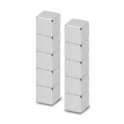 Afbeelding van Magneet MAUL Neodymium kubus 5x5x5mm 1.1kg 10stuks