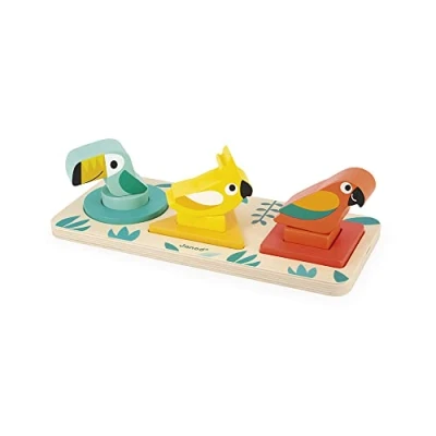 Afbeelding van Janod puzzel tropik 9st